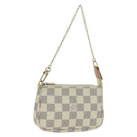 路易威登 Damier Azur 迷你手拿包配件袋 N63005 正品 yk17913