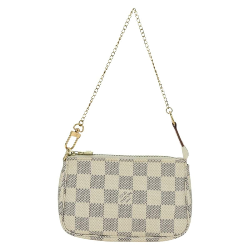 【日本直送】路易威登 Damier Azur 迷你手拿包配件袋 N63005 正品 yk17913-1