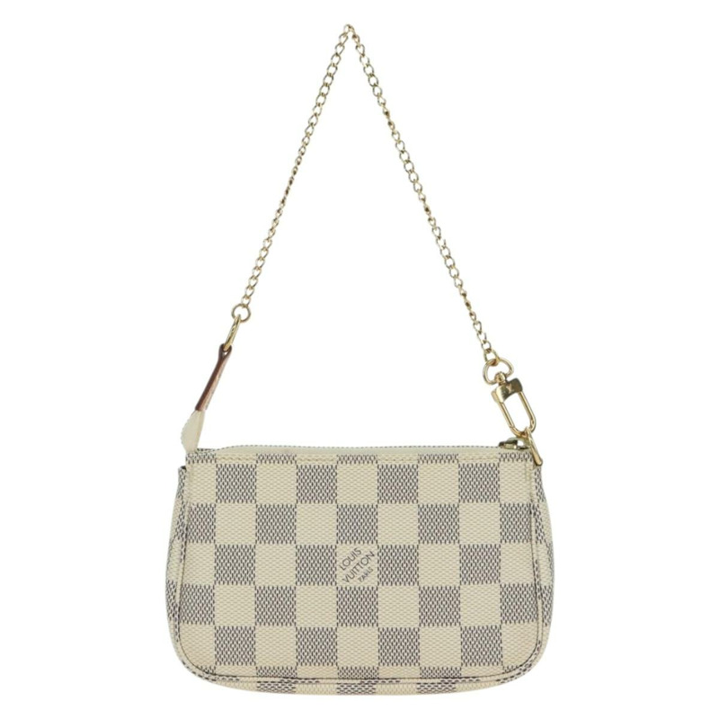 【日本直送】路易威登 Damier Azur 迷你手拿包配件袋 N63005 正品 yk17913-2
