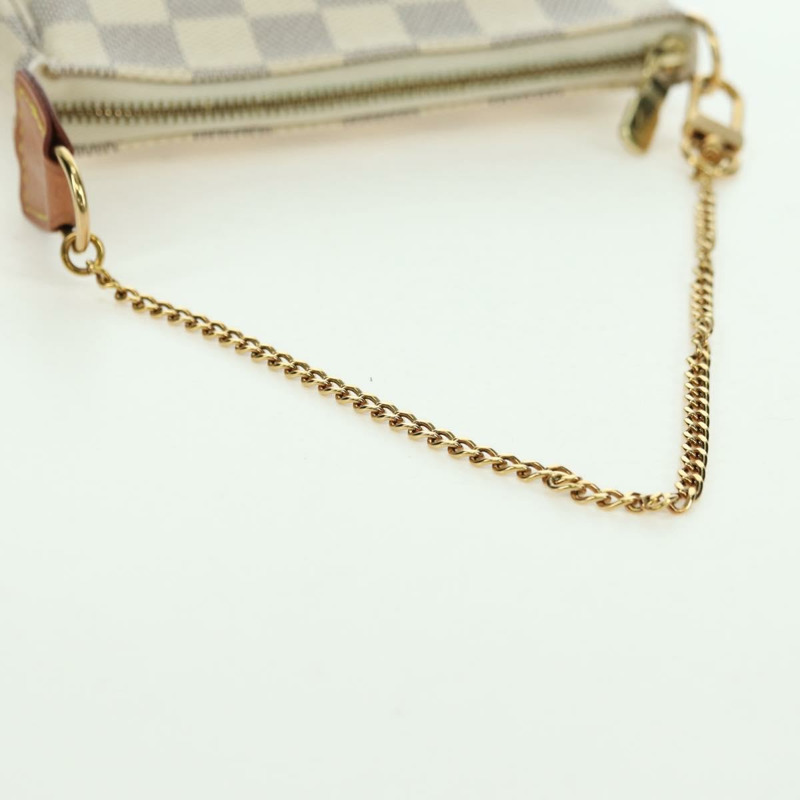 【日本直送】路易威登 Damier Azur 迷你手拿包配件袋 N63005 正品 yk17913-6