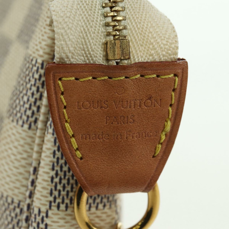 【日本直送】路易威登 Damier Azur 迷你手拿包配件袋 N63005 正品 yk17913-8