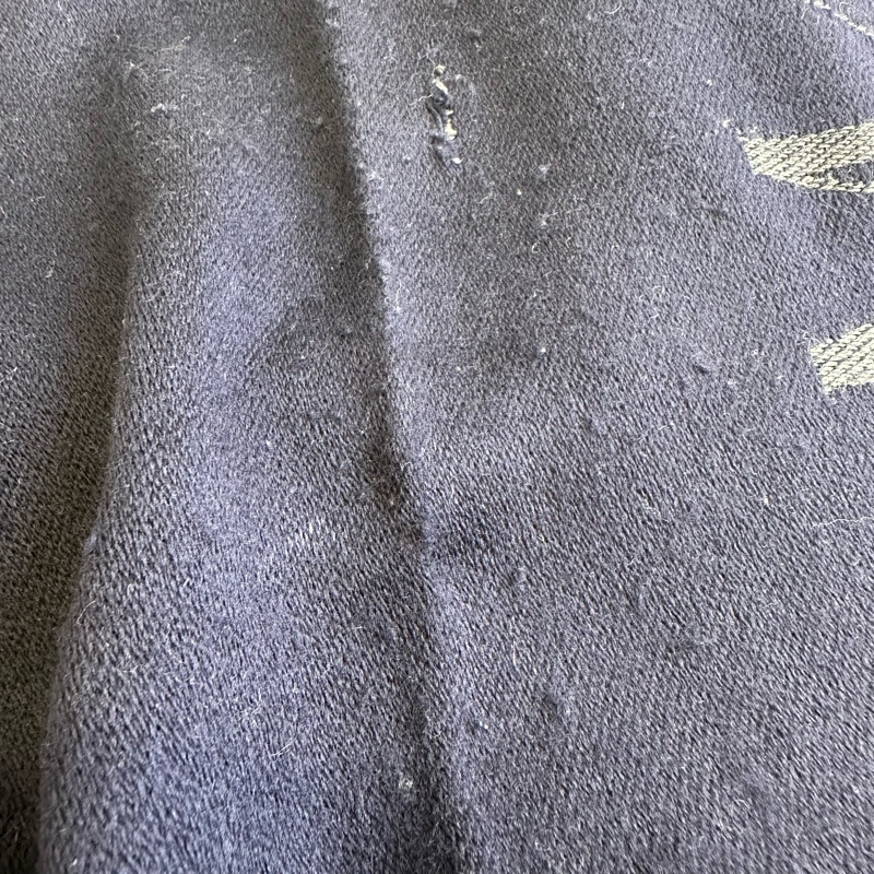 【赫蒂國際精品】Emporio Armani 亞曼尼 提花老鷹標誌羊毛混紡圍巾 vintage-9