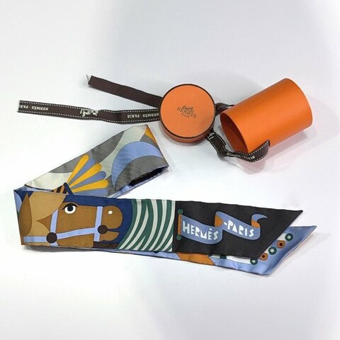 HERMES 全新Parade Twilly遊行絲巾