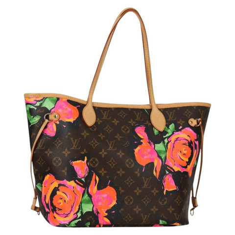 路易威登 Monogram Rose Neverfull MM 手提包 M48613 LV 正品 135291SV