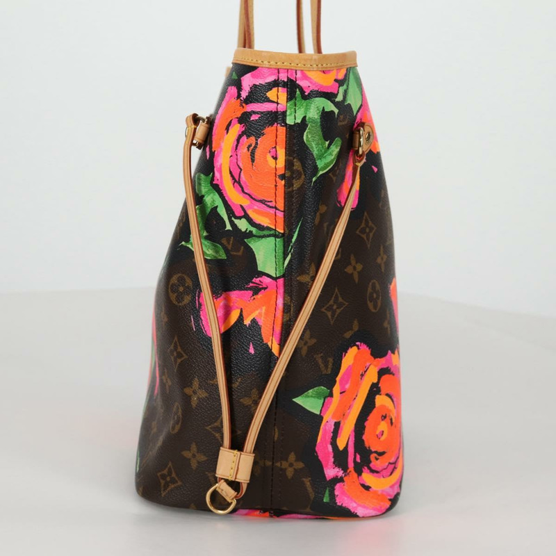 【日本直送】路易威登 Monogram Rose Neverfull MM 手提包 M48613 LV 正品 135291SV-3