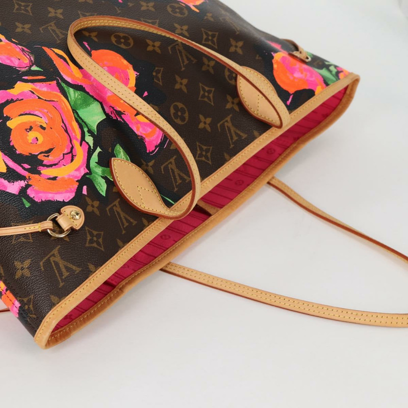 【日本直送】路易威登 Monogram Rose Neverfull MM 手提包 M48613 LV 正品 135291SV-5