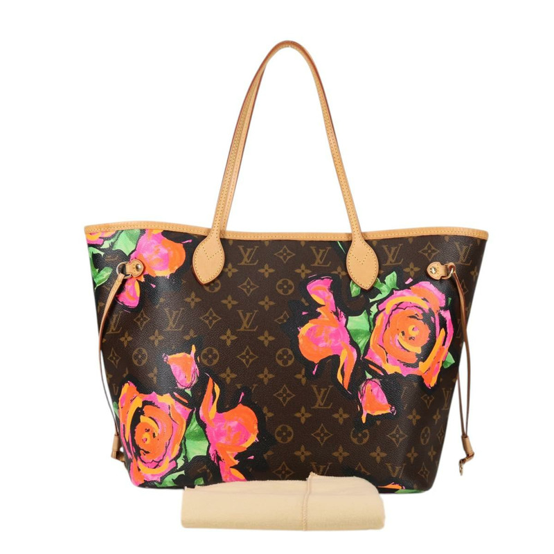 【日本直送】路易威登 Monogram Rose Neverfull MM 手提包 M48613 LV 正品 135291SV-11