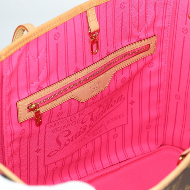 【日本直送】路易威登 Monogram Rose Neverfull MM 手提包 M48613 LV 正品 135291SV-20