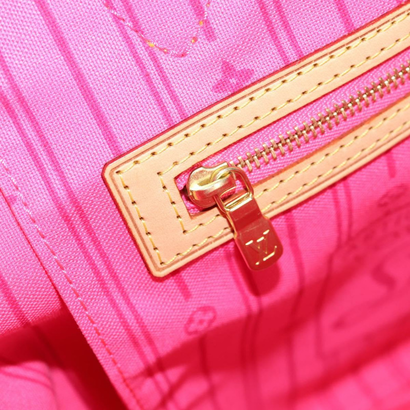 【日本直送】路易威登 Monogram Rose Neverfull MM 手提包 M48613 LV 正品 135291SV-21