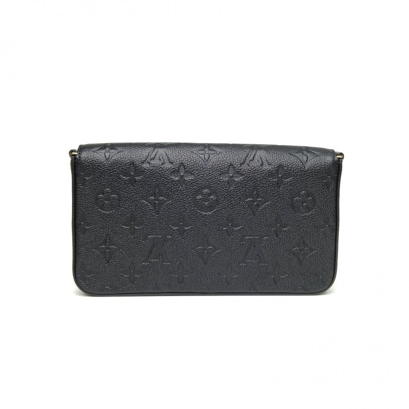 LOUIS VUITTON POCHETTEFELICIE三合一鏈條包黑色牛皮2019肩背包-2