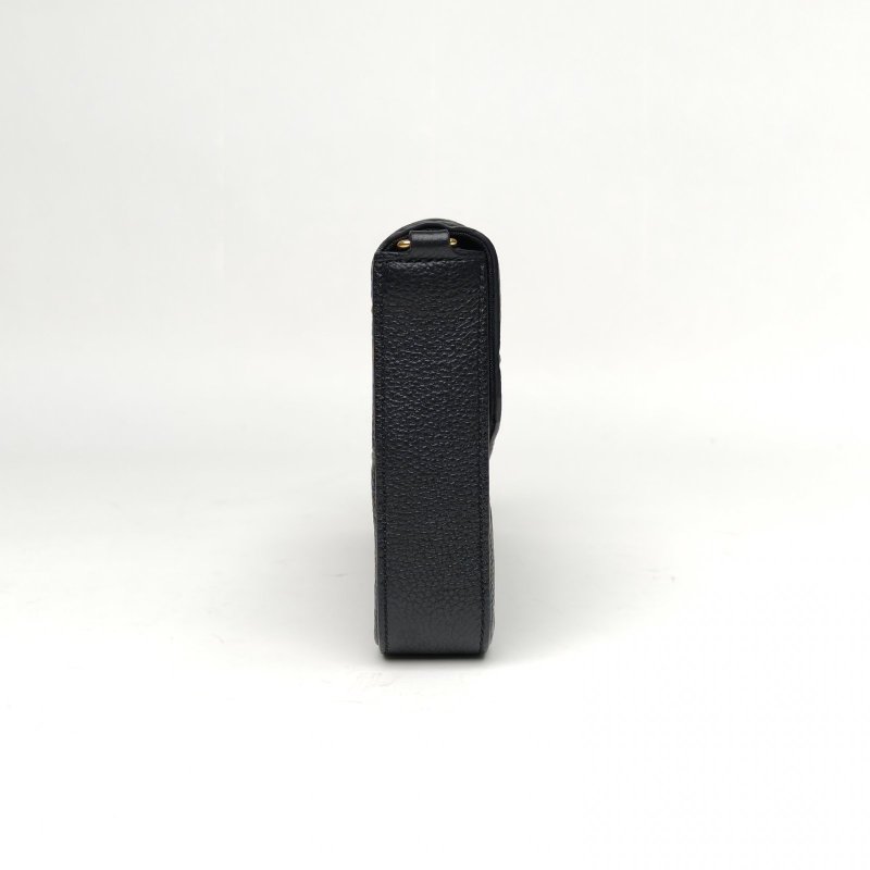 LOUIS VUITTON POCHETTEFELICIE三合一鏈條包黑色牛皮2019肩背包-3