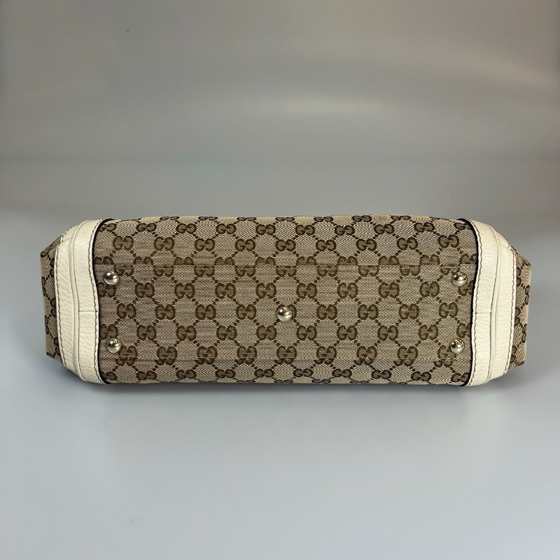 GUCCI 282300  白托特流蘇包-4