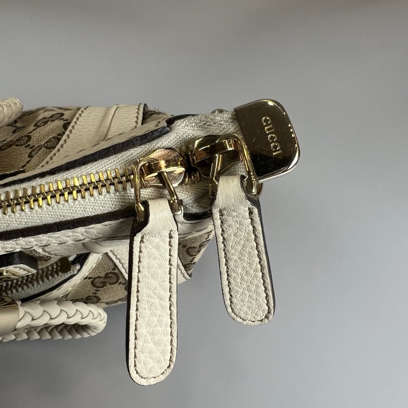 GUCCI 282300  白托特流蘇包-11