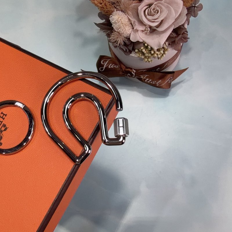 HERMES Fer a Cheval馬蹄造型鑰匙圈-2