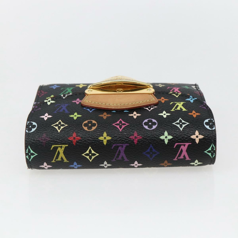 【日本直送】路易威登 (LOUIS VUITTON) 多色 Portefeuille Joy 皮夾 黑色 M60282 LV 正品 157816V-4