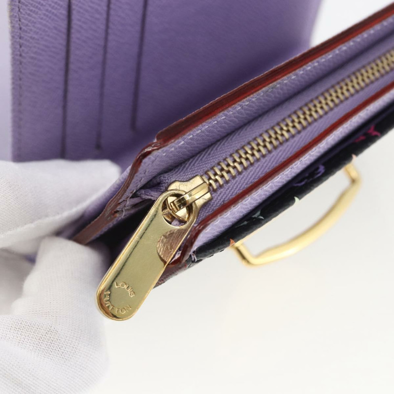 【日本直送】路易威登 (LOUIS VUITTON) 多色 Portefeuille Joy 皮夾 黑色 M60282 LV 正品 157816V-8
