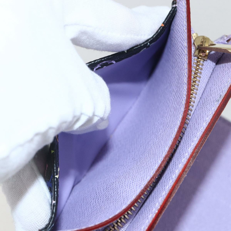 【日本直送】路易威登 (LOUIS VUITTON) 多色 Portefeuille Joy 皮夾 黑色 M60282 LV 正品 157816V-19