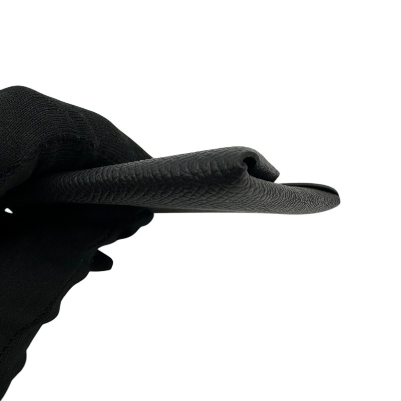 【美收精品】Hermes 小牛皮方形釦式零錢包 W刻 C-389【隔月月中將轉賣至日本 上架期限30天】-7