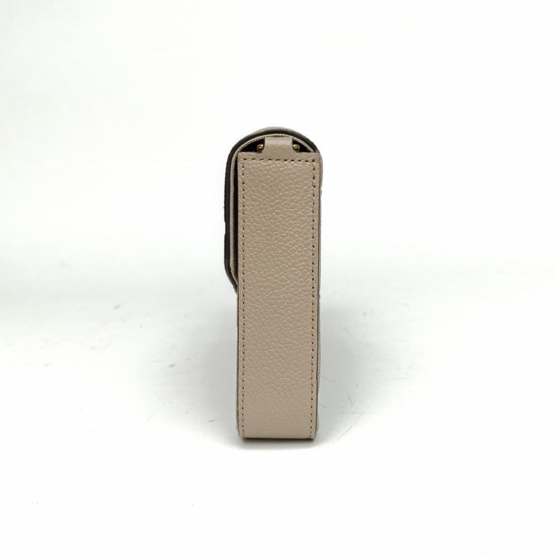 LOUIS VUITTON POCHETTEFELICIE三合一鏈條包灰色牛皮晶片肩背包-1