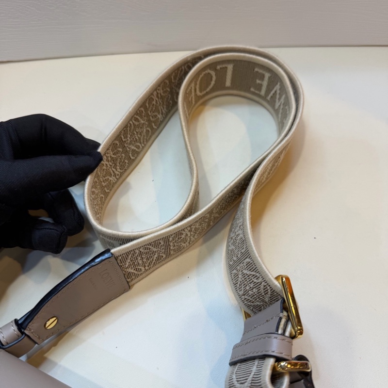 LOEWE羅意威  22年奶茶色 Gate Dual蝴蝶結馬鞍包 底20cm-7