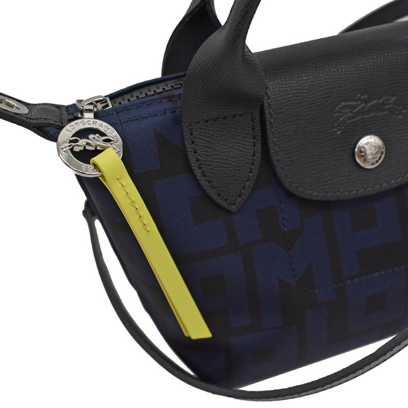 【門市全新現貨】LONGCHAMP XS尼龍迷你水餃包手提包斜背包-2