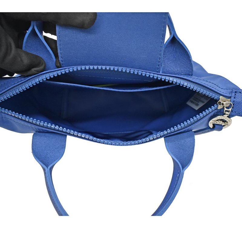 【門市全新現貨】LONGCHAMP XS尼龍迷你水餃包手提包斜背包-4