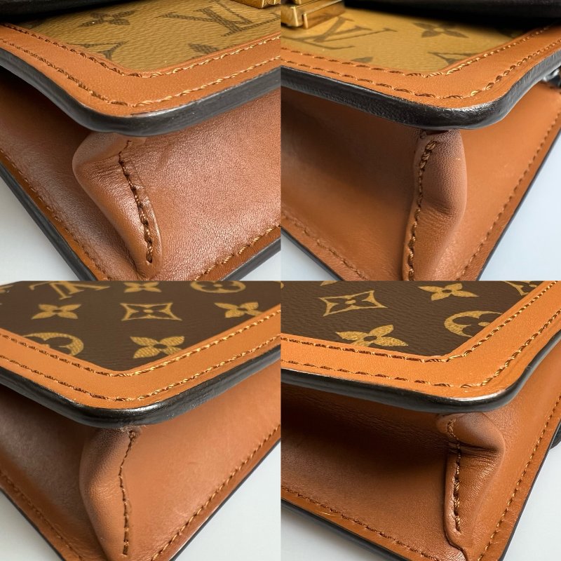 LV M44586/ 晶片款 達芙妮 dauphine老花腰包-14