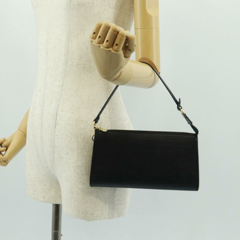 【日本直送】路易威登 Epi Pochette Accessoires 配件包 黑色 M52982 正品 168509V-22