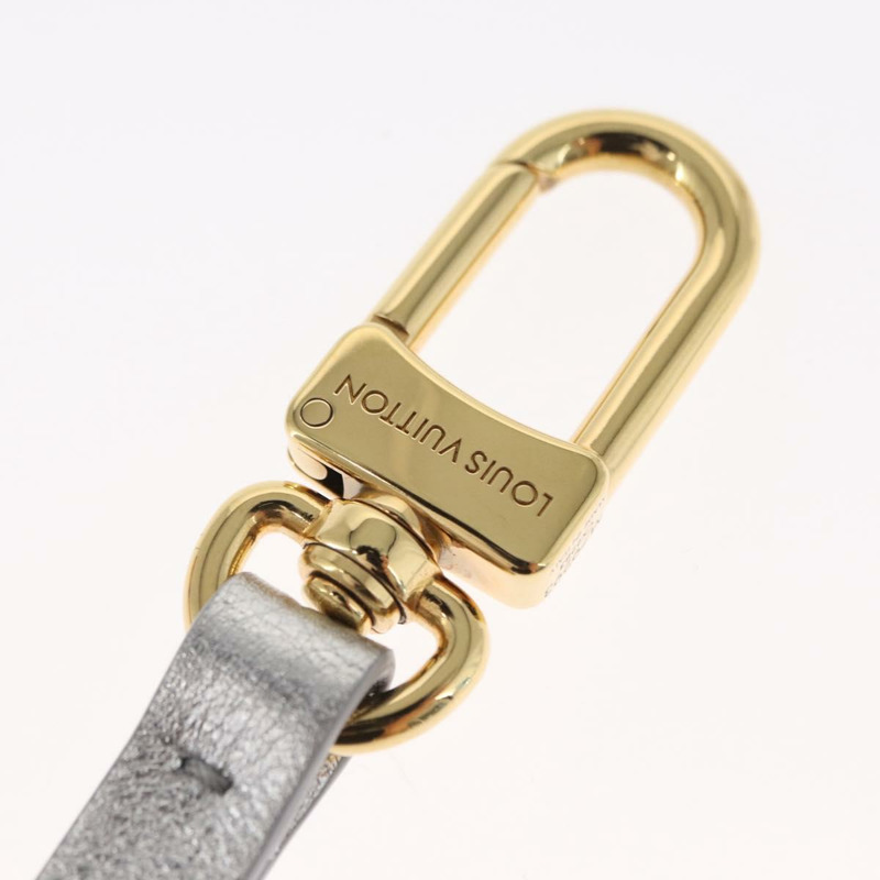 【日本直送】路易威登雪花造型銀色皮革手鍊 M79293 LV Auth ai793SM-8