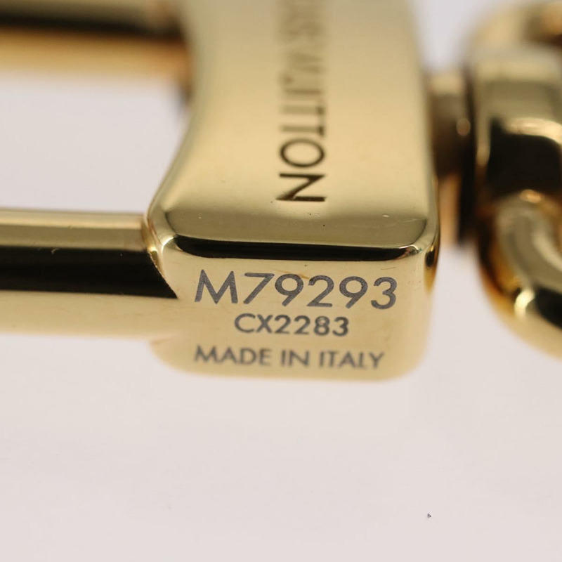 【日本直送】路易威登雪花造型銀色皮革手鍊 M79293 LV Auth ai793SM-10