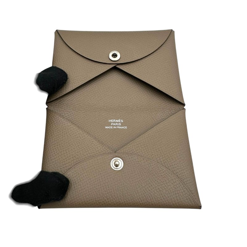 【美收精品】HERMES B刻 大象灰卡夾 C-390【隔月月中將轉賣至日本 上架期限30天】-10