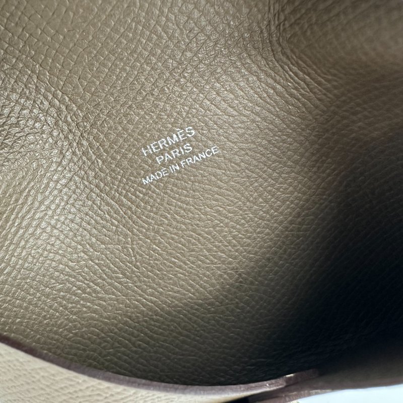 【美收精品】HERMES B刻 大象灰卡夾 C-390【隔月月中將轉賣至日本 上架期限30天】-15