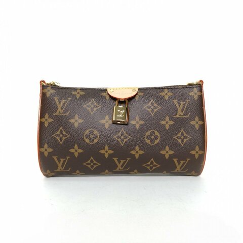 LOUIS VUITTON 24春夏PochetteTirette鎖頭腋下包老花PVC金扣晶片肩背包