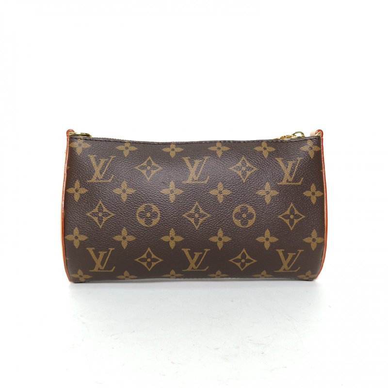 LOUIS VUITTON 24春夏PochetteTirette鎖頭腋下包老花PVC金扣晶片肩背包-2
