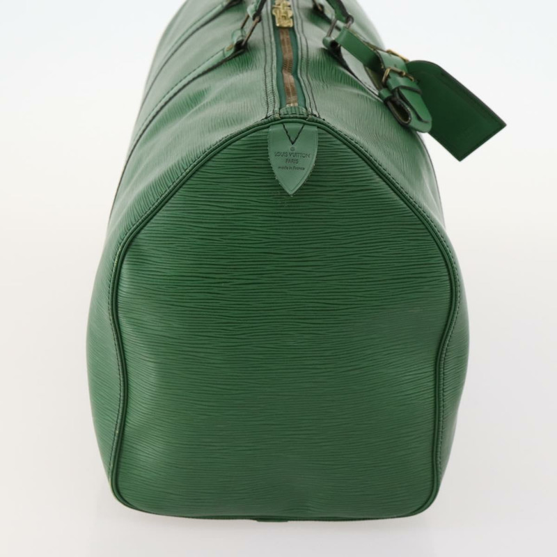 【日本直送】路易威登 Epi Keepall 50 波士頓包 綠色 M42964 LV 正品 171672-3