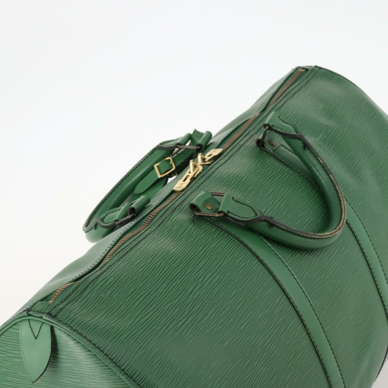 【日本直送】路易威登 Epi Keepall 50 波士頓包 綠色 M42964 LV 正品 171672-5