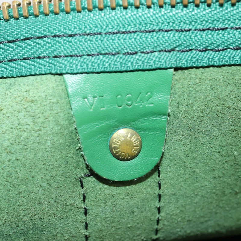 【日本直送】路易威登 Epi Keepall 50 波士頓包 綠色 M42964 LV 正品 171672-11