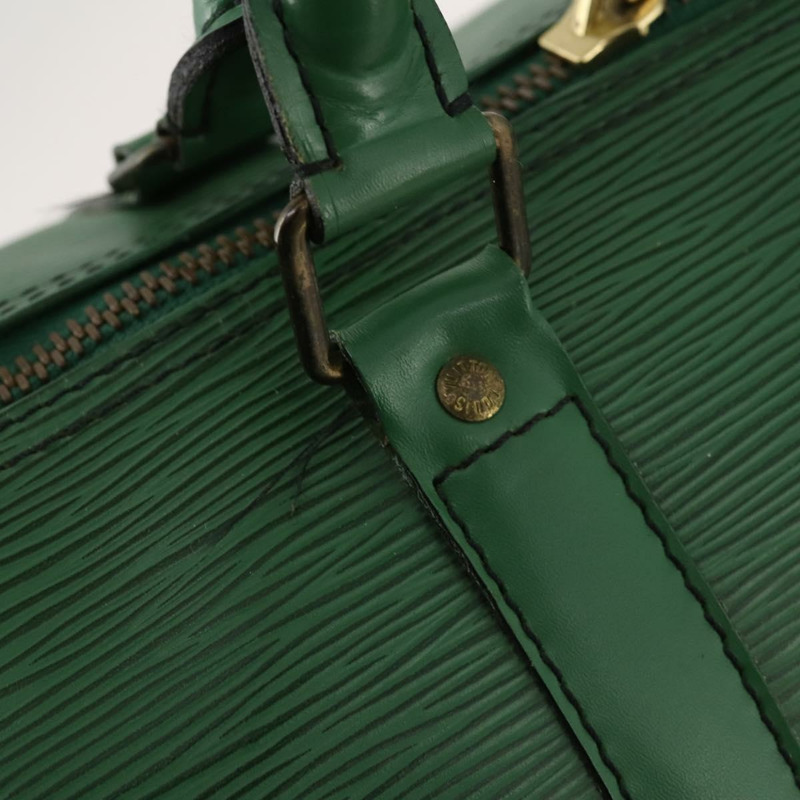【日本直送】路易威登 Epi Keepall 50 波士頓包 綠色 M42964 LV 正品 171672-16