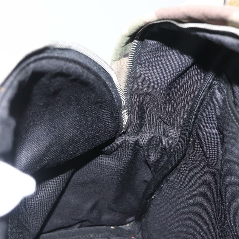 【日本直送】SAINT LAURENT 背包 帆布 卡其色 銀色迷彩 正品 BA10497V-23