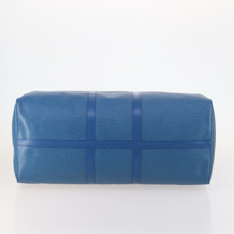 【日本直送】路易威登 Epi Keepall 55 波士頓包 托萊多藍 M42955 LV 正品 ki6545-4