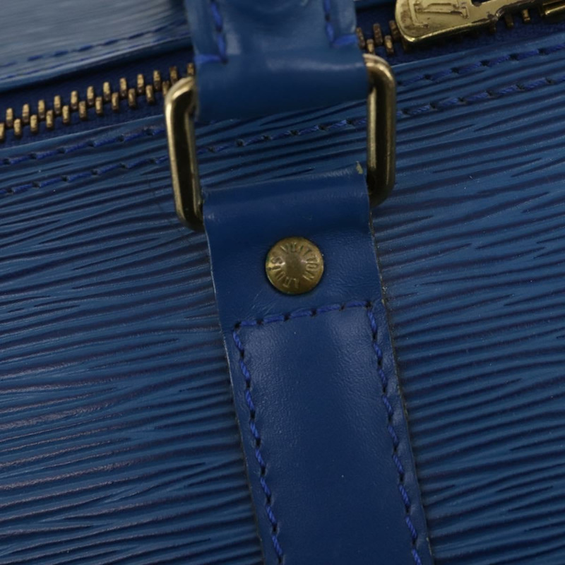 【日本直送】路易威登 Epi Keepall 55 波士頓包 托萊多藍 M42955 LV 正品 ki6545-16