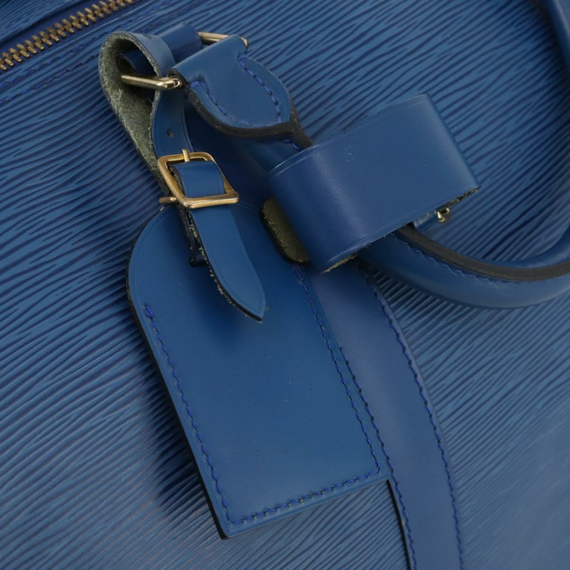 【日本直送】路易威登 Epi Keepall 55 波士頓包 托萊多藍 M42955 LV 正品 ki6545-18