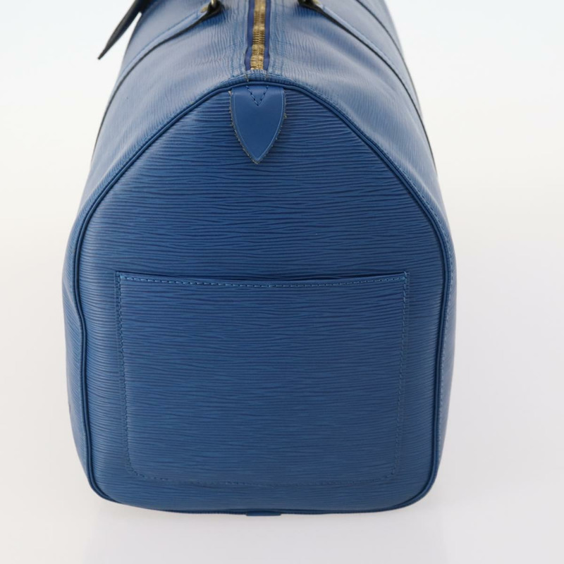 【日本直送】路易威登 Epi Keepall 50 波士頓包 藍色 M42965 LV Auth 173122A-2