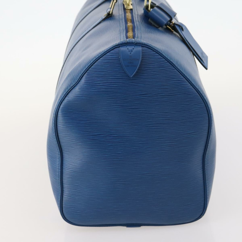 【日本直送】路易威登 Epi Keepall 50 波士頓包 藍色 M42965 LV Auth 173122A-3