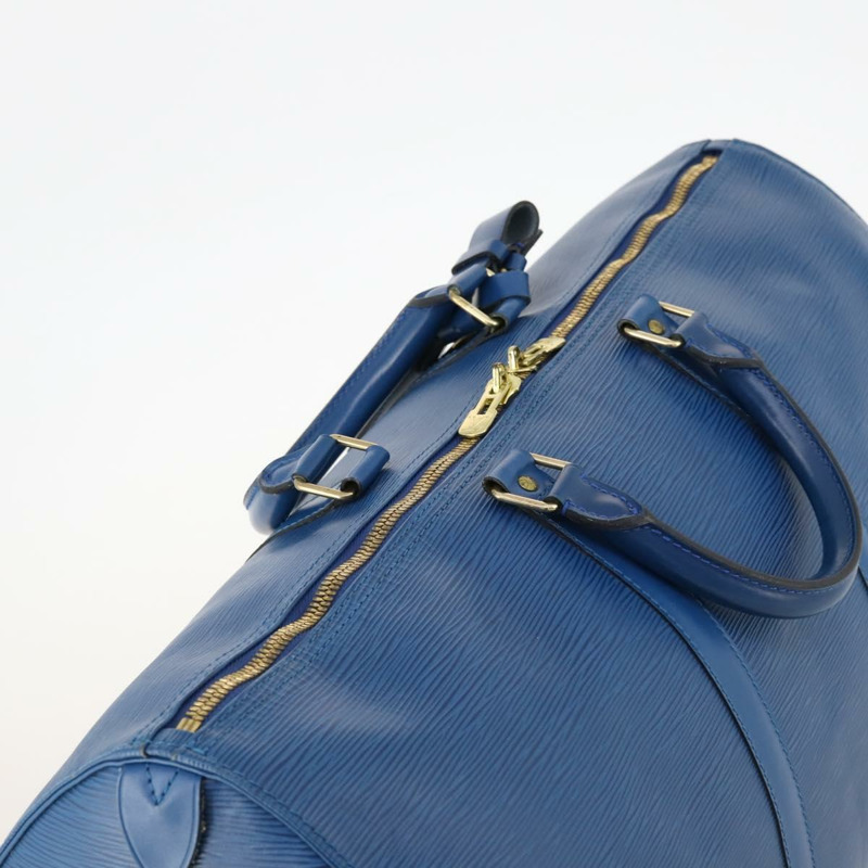 【日本直送】路易威登 Epi Keepall 50 波士頓包 藍色 M42965 LV Auth 173122A-5