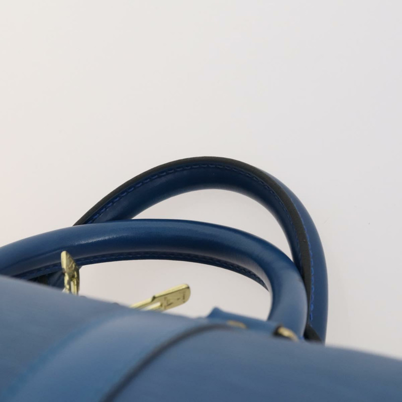 【日本直送】路易威登 Epi Keepall 50 波士頓包 藍色 M42965 LV Auth 173122A-7