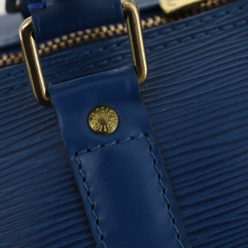 【日本直送】路易威登 Epi Keepall 50 波士頓包 藍色 M42965 LV Auth 173122A-9