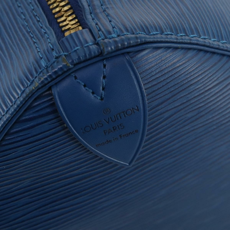 【日本直送】路易威登 Epi Keepall 50 波士頓包 藍色 M42965 LV Auth 173122A-16