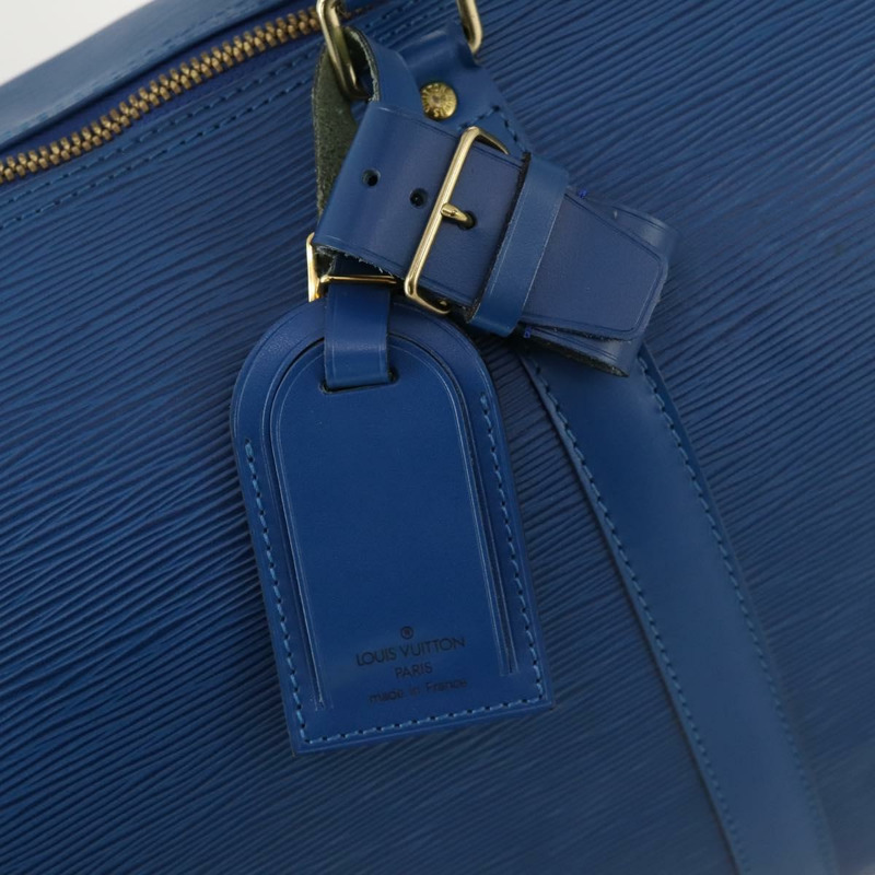 【日本直送】路易威登 Epi Keepall 50 波士頓包 藍色 M42965 LV Auth 173122A-17