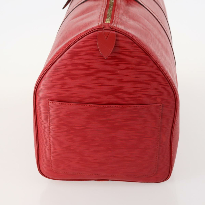 【日本直送】路易威登 Epi Keepall 55 波士頓包 紅色 M42957 LV Auth LNZ240-2